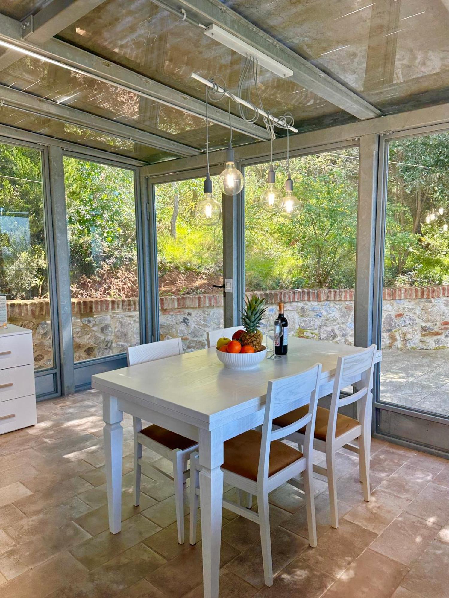 Panorama-Ferien-Toscana Your Cozy And Fully Equipped Vacation Home Massa Marittima Exterior foto
